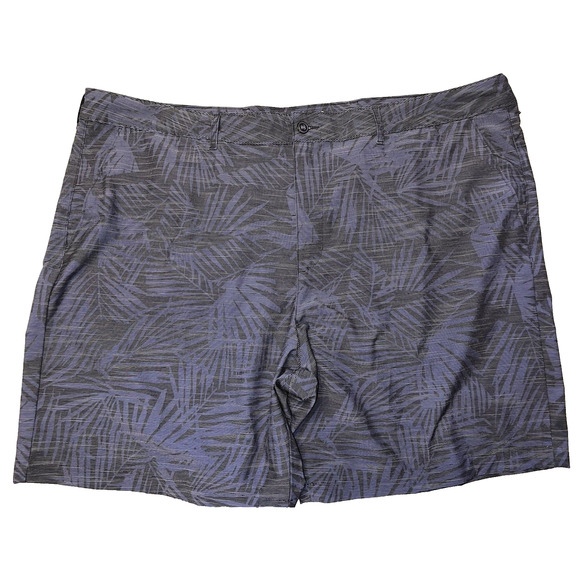 George Men's Size 3XL (48-50) Blue Gray Tropical Performance Fabric Shorts - Picture 1 of 10